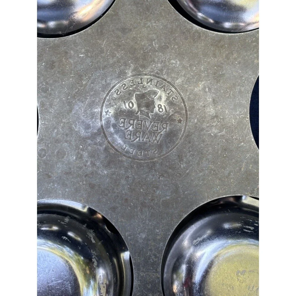 VTG Pre 1968 Revere Ware Copper Bottom 10